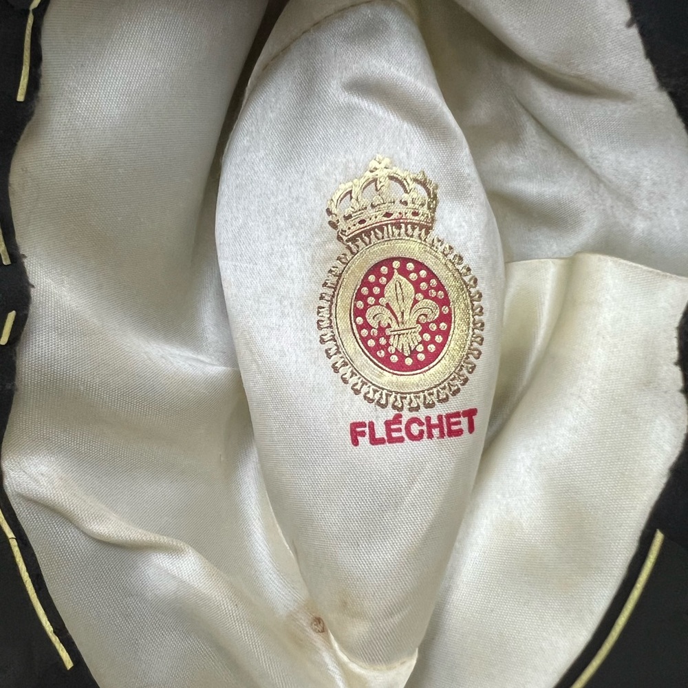 Vintage 1950’s Flechet Grey Fur Felt Fedora 6 5/8 - Picture 10 of 11